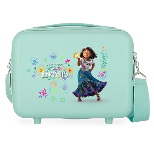Disney Encanto Kulturbeutel, anpassbar, mit Umhängetasche, rosa, 29 x 21 x 15 cm, starr, ABS 9,14 l Disney Encanto Kulturbeutel, anpassbar, mit Umhängetasche, rosa, 29 x 21 x 15 cm, starr, ABS 9,14 l von Disney