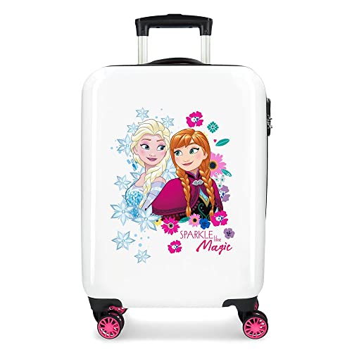 Disney Frozen 37x55x20 cms Hartschalen ABS Kombinationsschloss 32L 2,5Kgs 4 Doppelräder Handgepäck von Frozen