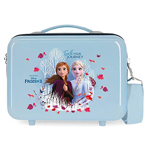 Disney Frozen Die Eiskönigin Trust your journey Anpassungsfähiger Schönheitsfall Blau 29x21x15 cms ABS Disney Frozen Die Eiskönigin Trust your journey Anpassungsfähiger Schönheitsfall Blau 29x21x15 cms ABS von Disney
