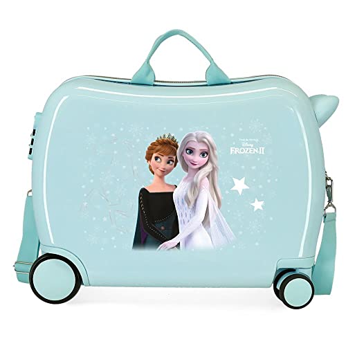 Disney Frozen Frosted Light Kinderkoffer, Blau, 50 x 38 x 20 cm, Hartplastik, seitlich, 34 l, 1,8 kg, 4 Räder, Handgepäck Disney Frozen Frosted Light Kinderkoffer, Blau, 50 x 38 x 20 cm, Hartplastik, seitlich, 34 l, 1,8 kg, 4 Räder, Handgepäck von Disney