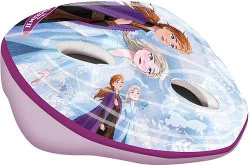 Disney Unisex Jugend Frozen Fahrradhelm, Mehrfarbig, 53-55 cm Disney Unisex Jugend Frozen Fahrradhelm, Mehrfarbig, 53-55 cm von Disney