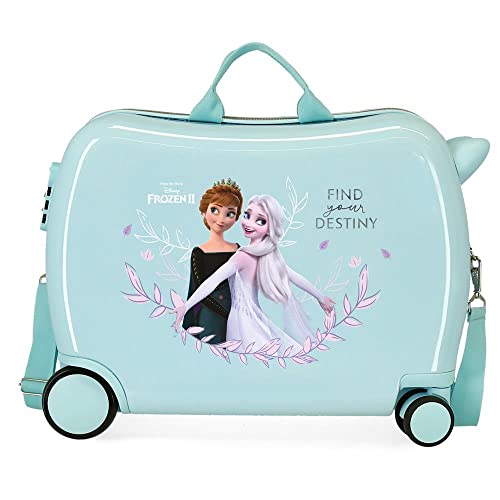 Disney Frozen Memories Kinderkoffer, Blau, 50 x 39 x 20 cm, Hartplastik, seitlicher Kombinationsverschluss, 34 l, 1,8 kg, 4 Räder Disney Frozen Memories Kinderkoffer, Blau, 50 x 39 x 20 cm, Hartplastik, seitlicher Kombinationsverschluss, 34 l, 1,8 kg, 4 Räder von Disney