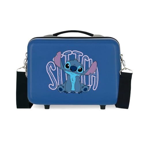 Disney Fun Stitch Nececer anpassbar, Violett, 29 x 21 x 15 cm, starr, ABS, 9,14 l, 0,8 kg, dunkelviolett, Talla única, Brauchen anpassbar von Disney