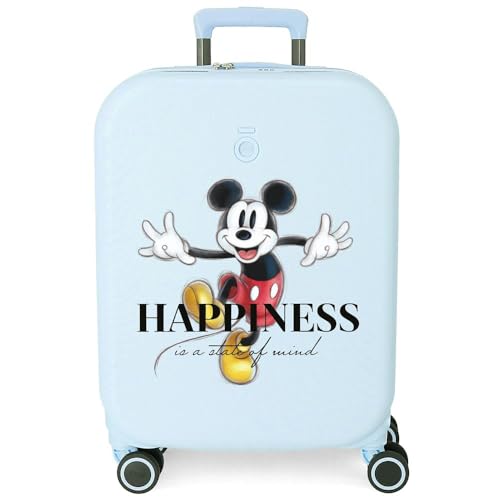 Disney Happiness Koffer, Kabinenkoffer, blau, Maleta de cabina, kabinenkoffer Disney Happiness Koffer, Kabinenkoffer, blau, Maleta de cabina, kabinenkoffer von Disney