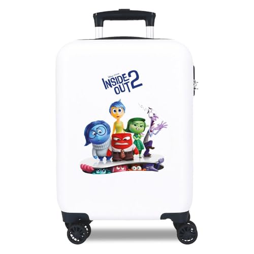 Disney Inside Out 2 Kabinenkoffer, Einheitsgröße, weiß, Talla única, Kabinenkoffer Disney Inside Out 2 Kabinenkoffer, Einheitsgröße, weiß, Talla única, Kabinenkoffer von Disney