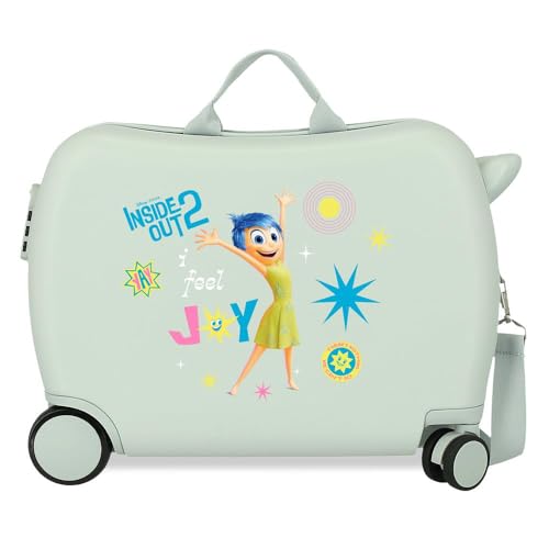 Disney Inside Out 2 Kinderkoffer, Einheitsgröße, grün, Talla única, Kinderkoffer Disney Inside Out 2 Kinderkoffer, Einheitsgröße, grün, Talla única, Kinderkoffer von Disney