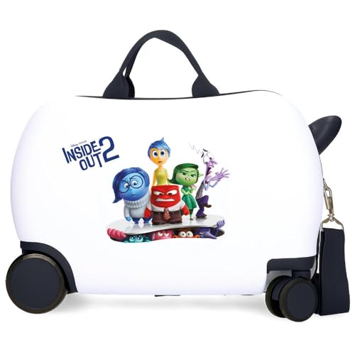 Disney Inside Out 2 Kinderkoffer, Einheitsgröße, weiß, Talla única, Kinderkoffer Disney Inside Out 2 Kinderkoffer, Einheitsgröße, weiß, Talla única, Kinderkoffer von Disney