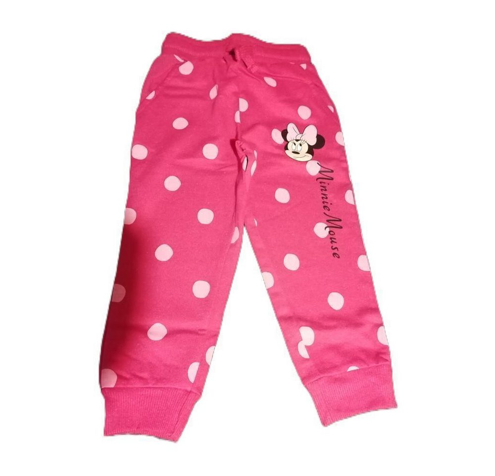 Disney Jogginghose Minnie Maus Jogginghose für Mädchen, Grau & Pink, Größen 104-134 von Disney