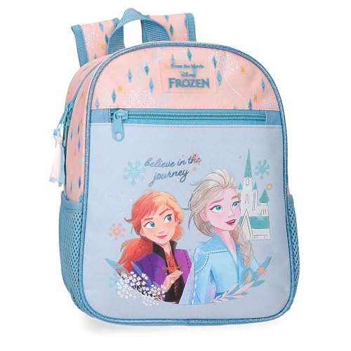 Disney Joumma Bags, Frozen Believe in The Journey, Kinderrucksack, Schulrucksack, aus Polyester, breite und verstellbare Träger, mehrere Taschen und Fächer., blau, Vorschulrucksack Disney Joumma Bags, Frozen Believe in The Journey, Kinderrucksack, Schulrucksack, aus Polyester, breite und verstellbare Träger, mehrere Taschen und Fächer., blau, Vorschulrucksack von Disney