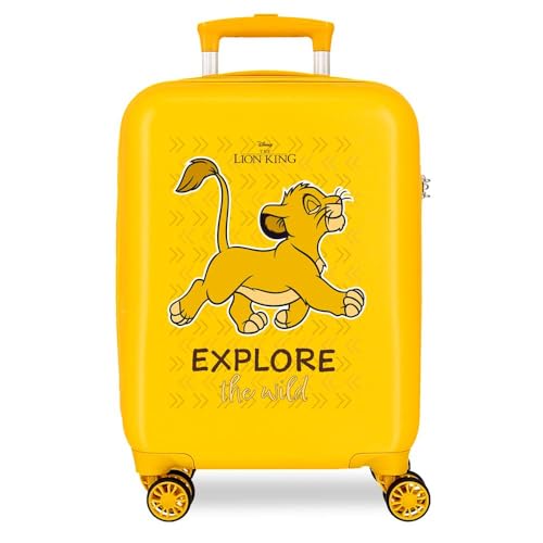 Disney Joumma König der Löwen Explorer, Kabinenkoffer, gelb, 38 x 55 x 20 cm, starr, 2 kg, 2 kg, 34 l, Handgepäck, gelb, Talla única, Kabinenkoffer Disney Joumma König der Löwen Explorer, Kabinenkoffer, gelb, 38 x 55 x 20 cm, starr, 2 kg, 2 kg, 34 l, Handgepäck, gelb, Talla única, Kabinenkoffer von Disney