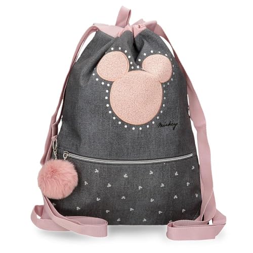 Disney Mickey Studs Rucksack, Schwarz, 35 x 46 cm, Polyester, Schwarz, Rucksack Disney Mickey Studs Rucksack, Schwarz, 35 x 46 cm, Polyester, Schwarz, Rucksack von Disney