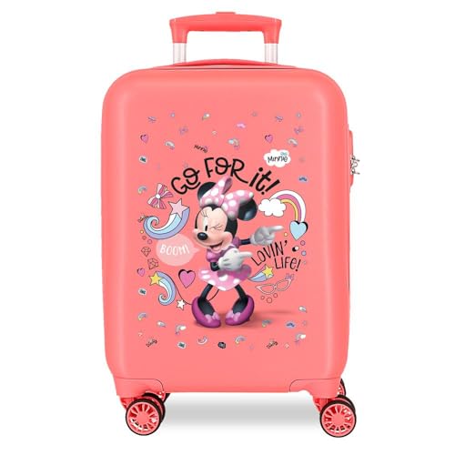 Disney Joumma Minnie, Loving Life, Kinderkoffer, Rosa, 45 x 31 x 20 cm, starr, 1,8 kg, ABS, 1,8 kg, 27,9 l, Handgepäck, Rosa, Talla única, Kabinenkoffer Disney Joumma Minnie, Loving Life, Kinderkoffer, Rosa, 45 x 31 x 20 cm, starr, 1,8 kg, ABS, 1,8 kg, 27,9 l, Handgepäck, Rosa, Talla única, Kabinenkoffer von Disney