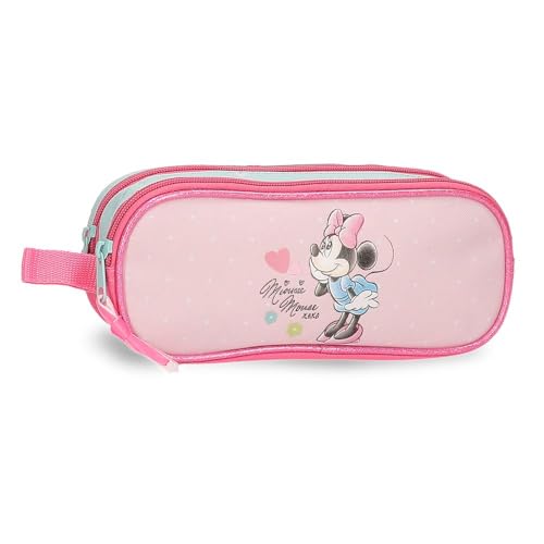 Disney Joumma Bags, Minnie-Imagine, Federmäppchen für Kinder, aus Polyester., Rosa, Dreifach Federmäppchen Disney Joumma Bags, Minnie-Imagine, Federmäppchen für Kinder, aus Polyester., Rosa, Dreifach Federmäppchen von Disney