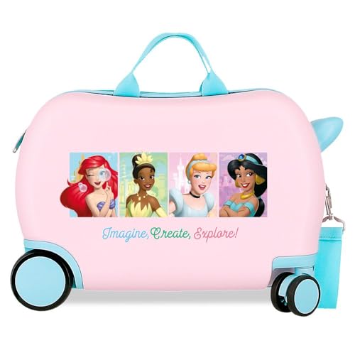 Disney Joumma Princess Kinderkoffer, Rosa, 45 x 31 x 20 cm, starr, 1,8 kg, ABS-Seitenkombinationsverschluss, 1,8 kg, 27,9 l, Handgepäck, Rosa, Talla única, Kinderkoffer Disney Joumma Princess Kinderkoffer, Rosa, 45 x 31 x 20 cm, starr, 1,8 kg, ABS-Seitenkombinationsverschluss, 1,8 kg, 27,9 l, Handgepäck, Rosa, Talla única, Kinderkoffer von Disney