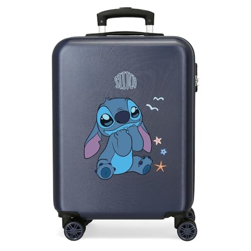 Disney Joumma Stitch Aktenkoffer, blau, 38 x 55 x 20 cm, starr, ABS, seitlicher Kombinationsverschluss, 35 l, 2 kg, 4 Doppelräder, Handgepäck, blau, Kabinenkoffer Disney Joumma Stitch Aktenkoffer, blau, 38 x 55 x 20 cm, starr, ABS, seitlicher Kombinationsverschluss, 35 l, 2 kg, 4 Doppelräder, Handgepäck, blau, Kabinenkoffer von Disney