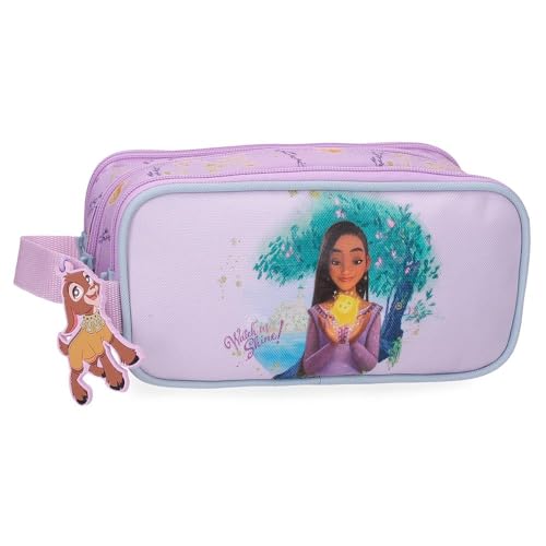 Disney Joumma Watch us Shine, dreifaches Federmäppchen, Rosa, 22 x 10 x 9 cm, Polyester, Rosa, Dreifaches Federmäppchen Disney Joumma Watch us Shine, dreifaches Federmäppchen, Rosa, 22 x 10 x 9 cm, Polyester, Rosa, Dreifaches Federmäppchen von Disney