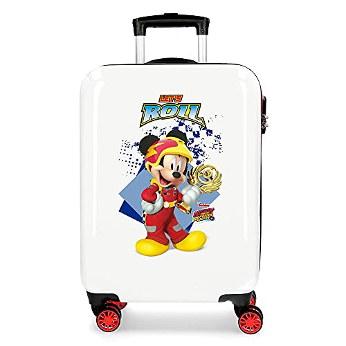 Disney Mickey Joy Kabinenkoffer Mehrfarbig 34x55x20 cms Hartschalen ABS Kombinationsschloss 32L 2,5Kgs 4 Doppelräder Handgepäck Disney Mickey Joy Kabinenkoffer Mehrfarbig 34x55x20 cms Hartschalen ABS Kombinationsschloss 32L 2,5Kgs 4 Doppelräder Handgepäck von Disney