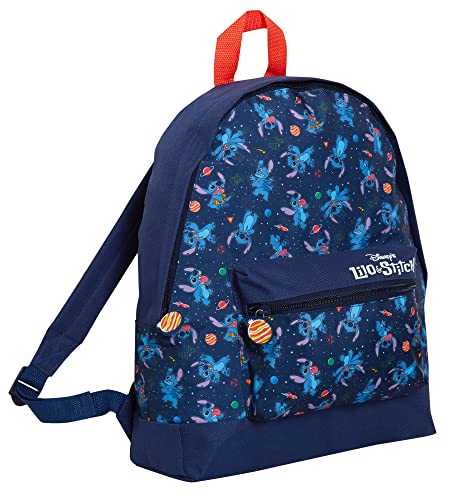 Disney Lilo and Stitch Rucksack für Erwachsene, Teenager, Jungen, Mädchen, Schultasche, Reisen, Uni, Arbeit, blau, Einheitsgröße Disney Lilo and Stitch Rucksack für Erwachsene, Teenager, Jungen, Mädchen, Schultasche, Reisen, Uni, Arbeit, blau, Einheitsgröße von Disney