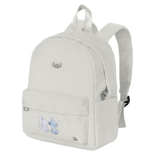 Disney Lilo und Stitch Tender-Roy Rucksack, Weißlich, 28 x 36 cm, Kapazität 12 L Disney Lilo und Stitch Tender-Roy Rucksack, Weißlich, 28 x 36 cm, Kapazität 12 L von Disney