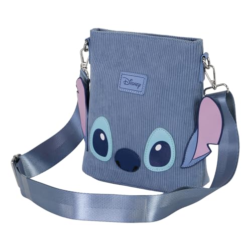 Disney Lilo und Stitch Sight-Roy Action-Tasche, Blau, 18 x 22 cm von Disney