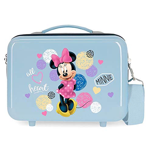 Disney Love Minnie Anpassungsfähiger Schönheitsfall Blau 29x21x15 cms ABS Disney Love Minnie Anpassungsfähiger Schönheitsfall Blau 29x21x15 cms ABS von Disney