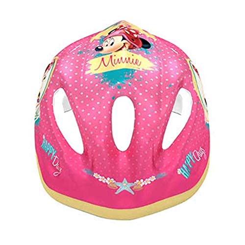 Disney Mädchen Minnie Mouse Fahrradhelm, Mehrfarbig, S EU von Disney