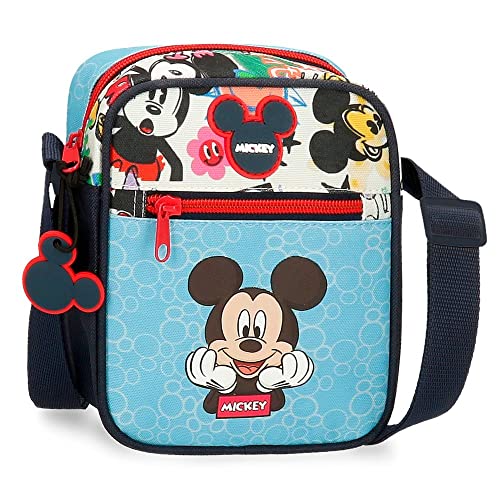 Disney Mickey Be Cool Umhängetasche Blau 14x18x5,5 cm Polyester Disney Mickey Be Cool Umhängetasche Blau 14x18x5,5 cm Polyester von Disney