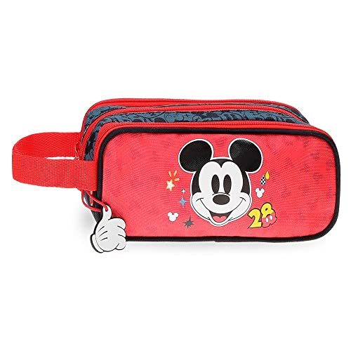 Disney Mickey Get Moving Federmäppchen Dreifach Mehrfarbig 22x10x9 cm Polyester, bunt, Dreifach-Etui Disney Mickey Get Moving Federmäppchen Dreifach Mehrfarbig 22x10x9 cm Polyester, bunt, Dreifach-Etui von Disney