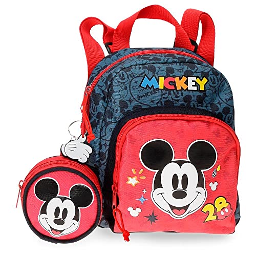 Disney Mickey Get Moving Rucksack Kindergarten Mehrfarbig 19x23x8 cm Polyester 3,5l, bunt, Kindergartenrucksack Disney Mickey Get Moving Rucksack Kindergarten Mehrfarbig 19x23x8 cm Polyester 3,5l, bunt, Kindergartenrucksack von Disney