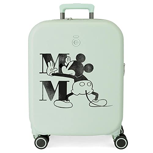 Disney Mickey Happiness Grün Kabinenkoffer 40 x 55 x 20 cm starres ABS integrierter TSA-Verschluss 37 l 3,22 kg 4 Doppelrollen Handgepäck Disney Mickey Happiness Grün Kabinenkoffer 40 x 55 x 20 cm starres ABS integrierter TSA-Verschluss 37 l 3,22 kg 4 Doppelrollen Handgepäck von Disney