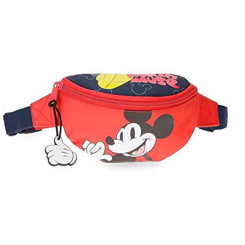 Disney Mickey Mouse Fashion Gürteltasche Mehrfarbig 27x11x6,5 cm Mikrofaser, bunt, Bauchtasche von Disney