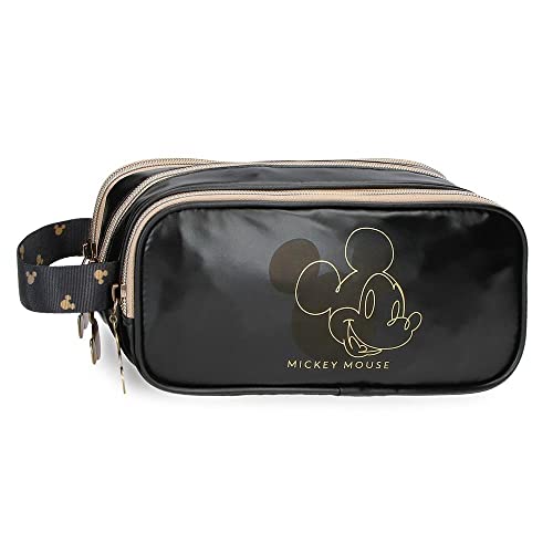 Disney Mickey Outline Federmäppchen, dreifach, Schwarz 22 x 10 x 9 cm Polyester, Schwarz, Dreifach-Etui Disney Mickey Outline Federmäppchen, dreifach, Schwarz 22 x 10 x 9 cm Polyester, Schwarz, Dreifach-Etui von Disney