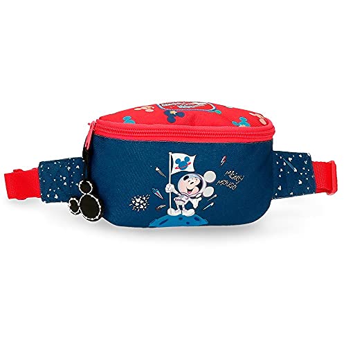 Disney Mickey on The Moon Kuriertasche, Motiv Mickey on The Moon, Azul, 27 x 11 x 6,5 cm, blau, 27x11x6.5 cms, Bauchtasche Disney Mickey on The Moon Kuriertasche, Motiv Mickey on The Moon, Azul, 27 x 11 x 6,5 cm, blau, 27x11x6.5 cms, Bauchtasche von Disney