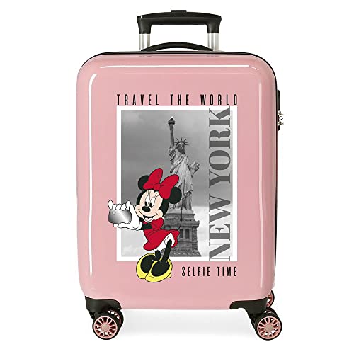 Disney Mickey und Minnie Travel the World New York Nude Kabinenkoffer 38x55x20 cm Starres ABS Seitliches Zahlenschloss 34L 2 kg 4 Doppelrollen Handgepäck Disney Mickey und Minnie Travel the World New York Nude Kabinenkoffer 38x55x20 cm Starres ABS Seitliches Zahlenschloss 34L 2 kg 4 Doppelrollen Handgepäck von Disney
