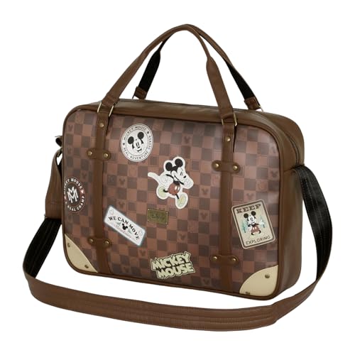 Disney Micky Maus Journey-Laptop Computertasche, Braun, 42 x 30 cm Disney Micky Maus Journey-Laptop Computertasche, Braun, 42 x 30 cm von Disney