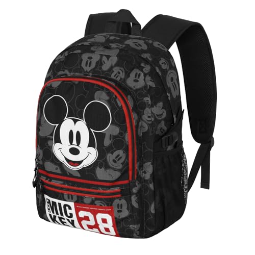 Disney Micky Maus Year-FAN Fight Rucksack 2.2, Schwarz, 31 x 44 cm, Kapazität 24 L Disney Micky Maus Year-FAN Fight Rucksack 2.2, Schwarz, 31 x 44 cm, Kapazität 24 L von Disney