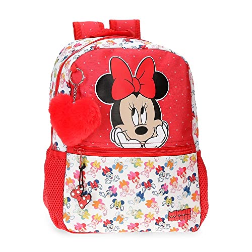 Disney Minnie Diva Schulrucksack Mehrfarbig 25x32x12 cm Polyester 9,6l, bunt, Schulrucksack von Disney