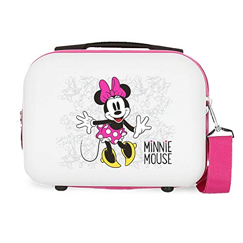 Disney Minnie Enjoy the Day Anpassungsfähiger Schönheitsfall Weiß 29x21x15 cms ABS, Rosa Disney Minnie Enjoy the Day Anpassungsfähiger Schönheitsfall Weiß 29x21x15 cms ABS, Rosa von Disney