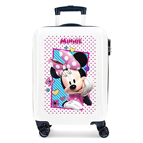Disney Minnie Joy Kabinenkoffer Blau 37x55x20 cms Hartschalen ABS Kombinationsschloss 34L 2,6Kgs 4 Doppelräder Handgepäck Disney Minnie Joy Kabinenkoffer Blau 37x55x20 cms Hartschalen ABS Kombinationsschloss 34L 2,6Kgs 4 Doppelräder Handgepäck von Disney