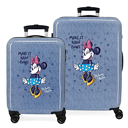 Disney Minnie Make it Regenbögen, blau, Talla Unica, Koffer-Set Disney Minnie Make it Regenbögen, blau, Talla Unica, Koffer-Set von Disney