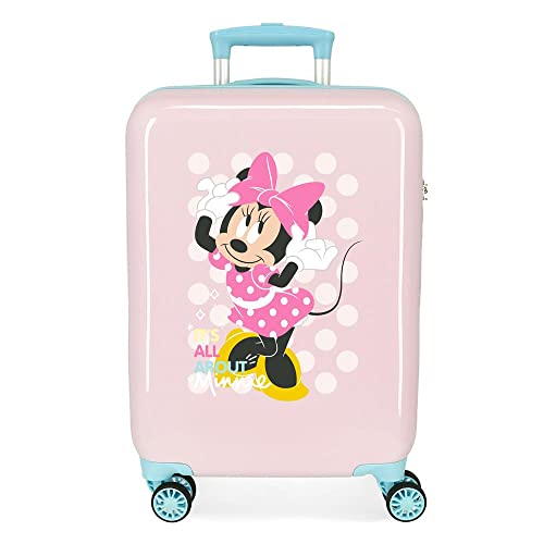 Disney Minnie Play, Rosa, 55.00 x 34.00 x 20.00 cm, Kabinenkoffer von Disney