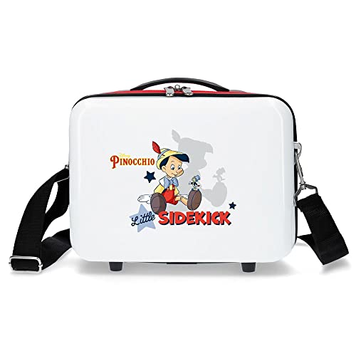 Disney Pinocchio Kulturbeutel, anpassbar, mit Umhängetasche, Mehrfarbig, 29 x 21 x 15 cm, ABS 9,14 l, 0,6 kg, bunt, Anpassbare Kulturbeutel mit Umhängetasche von Disney