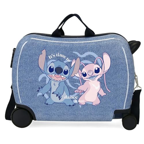 Disney Stich Dance it Out Kinderkoffer Blau 50 x 38 x 20 cm starr ABS Seitenkombinationsverschluss 34L 1,8 kg 2 Räder Gepäck Hand, blau, Talla única, kinderkoffer Disney Stich Dance it Out Kinderkoffer Blau 50 x 38 x 20 cm starr ABS Seitenkombinationsverschluss 34L 1,8 kg 2 Räder Gepäck Hand, blau, Talla única, kinderkoffer von Disney
