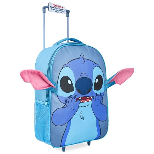 Disney Stitch Kinder Koffer Jungs und Mädchen Faltbarer Trolley mit 2 Rollen Handgepäck Reisekoffer für Urlaub Reisen 43x30x14cm Disney Stitch Kinder Koffer Jungs und Mädchen Faltbarer Trolley mit 2 Rollen Handgepäck Reisekoffer für Urlaub Reisen 43x30x14cm von Disney