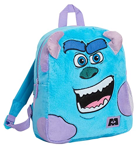 Disney Sulley Rucksack für Kinder, Schultasche, Monsters Inc Sullivan Plüsch-Rucksack, 3D-Reisetasche, Kissen, blau, Einheitsgröße, Rucksack Disney Sulley Rucksack für Kinder, Schultasche, Monsters Inc Sullivan Plüsch-Rucksack, 3D-Reisetasche, Kissen, blau, Einheitsgröße, Rucksack von Disney