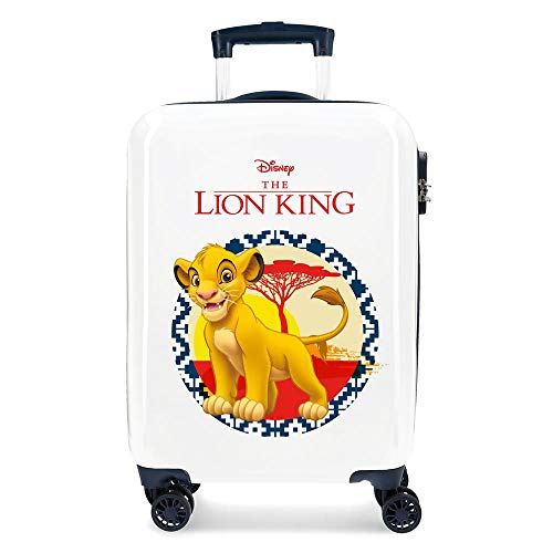 Disney The Lion King Kabinenkoffer Blau 37x55x20 cms Hartschalen ABS Kombinationsschloss 34L 2,6Kgs 4 Doppelräder Handgepäck von Disney