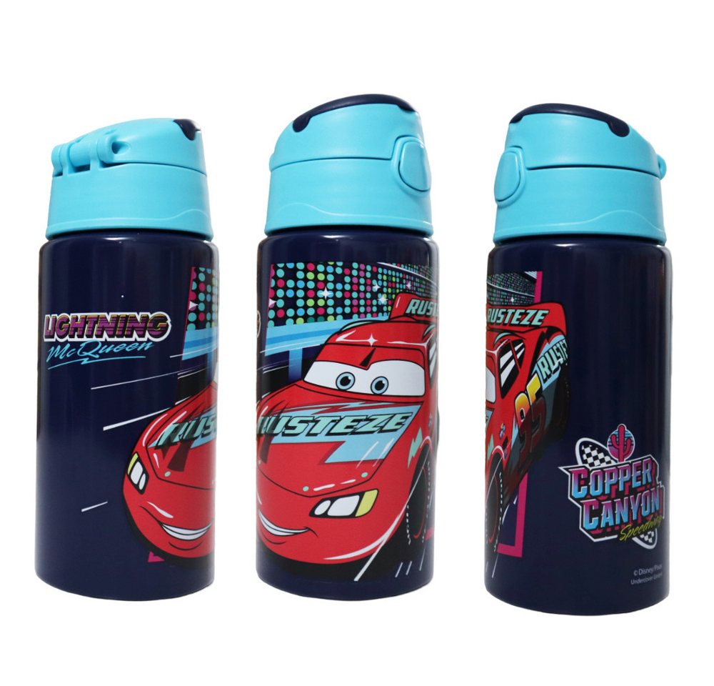 Disney Trinkflasche Disney Cars Lightning McQueen Alu Wasserflasche Flasche 500 ml von Disney