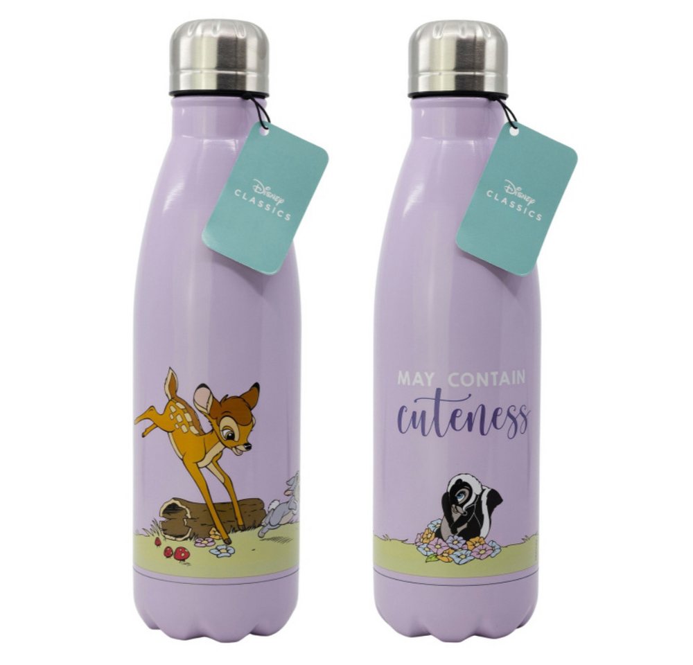 Disney Trinkflasche Disney Classic Bambi Edelstahl Wasserflasche Flasche 780ml Disney Trinkflasche Disney Classic Bambi Edelstahl Wasserflasche Flasche 780ml von Disney