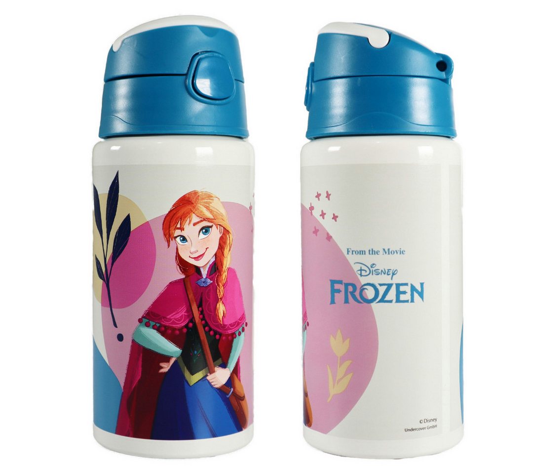 Disney Trinkflasche Disney Die Eiskönigin Alu Wasserflasche Flasche 500 ml Anna von Disney