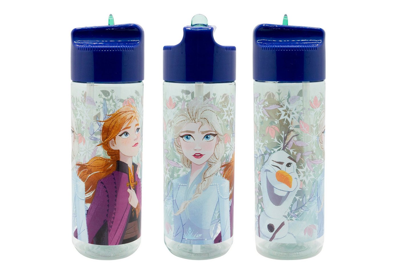 Disney Trinkflasche Disney Die Eiskönigin Elsa Anna Kinder Flasche mit Halm 430 ml Disney Trinkflasche Disney Die Eiskönigin Elsa Anna Kinder Flasche mit Halm 430 ml von Disney